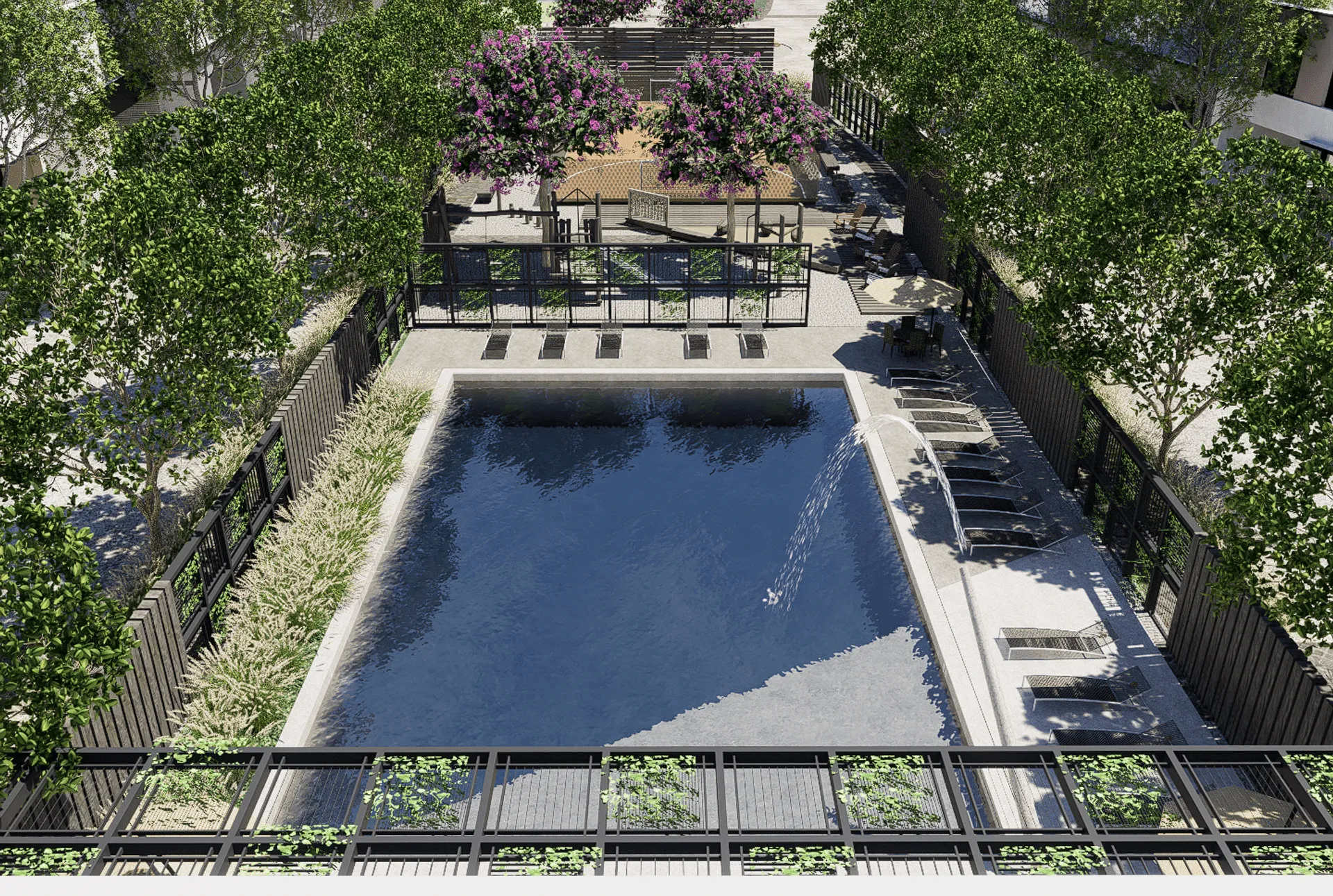 Los Nogales_Casas en Saltillo_pscina