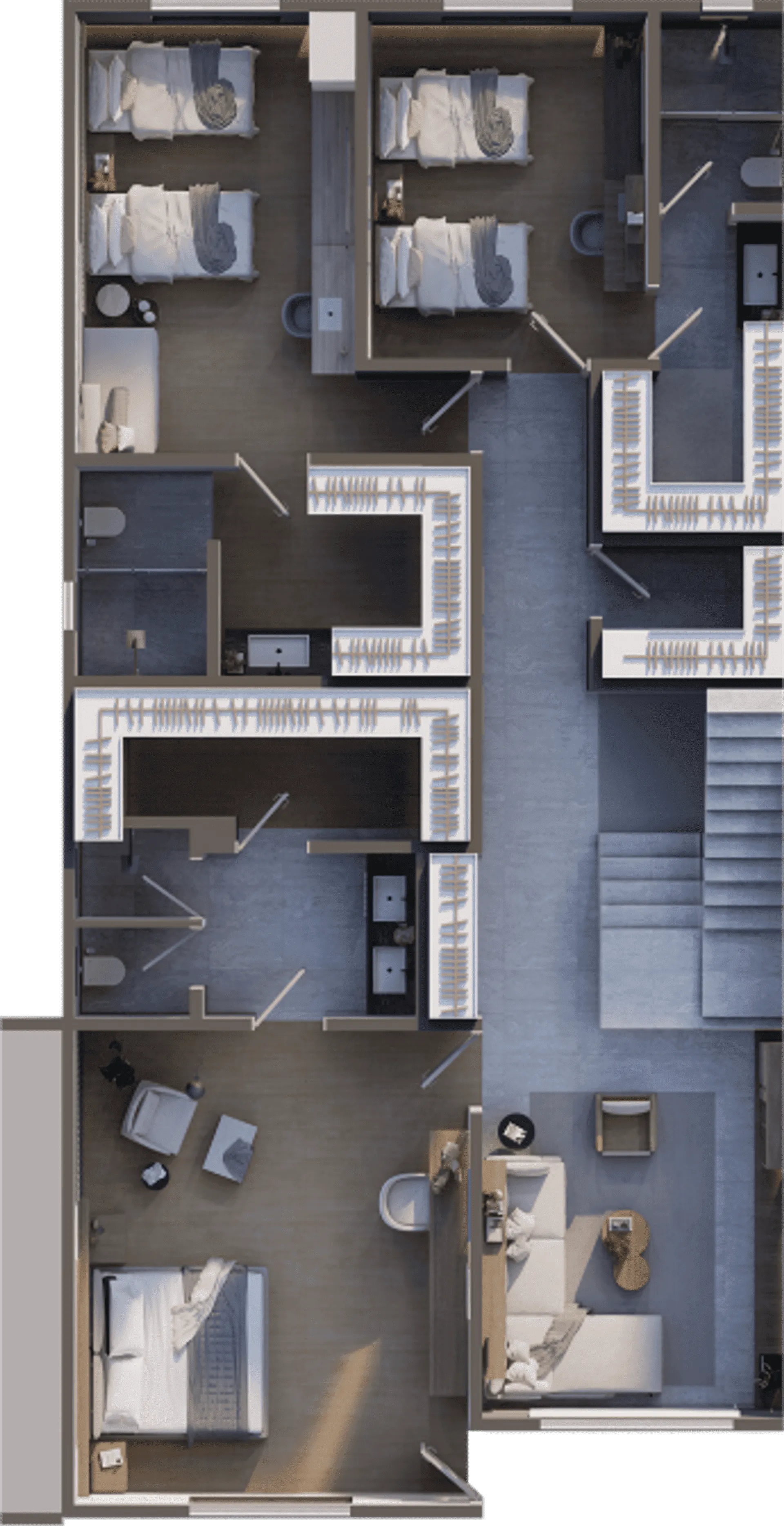 Los Nogales_Casas en Saltillo_casas_modelo_avellana_planta_alta