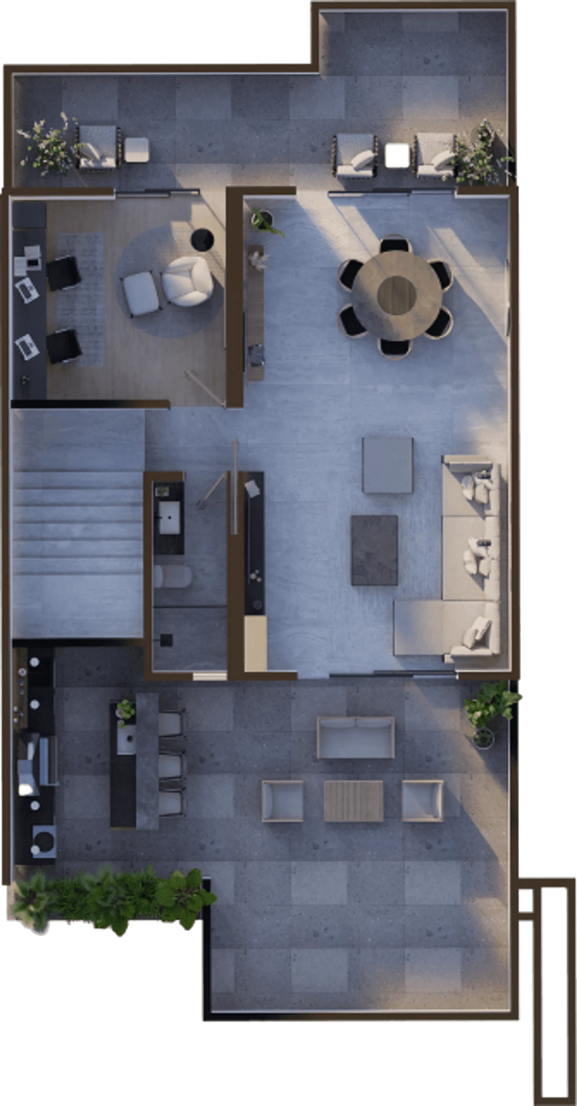 Los Nogales_Casas en Saltillo_casas_modelo_moscada_planta_alta