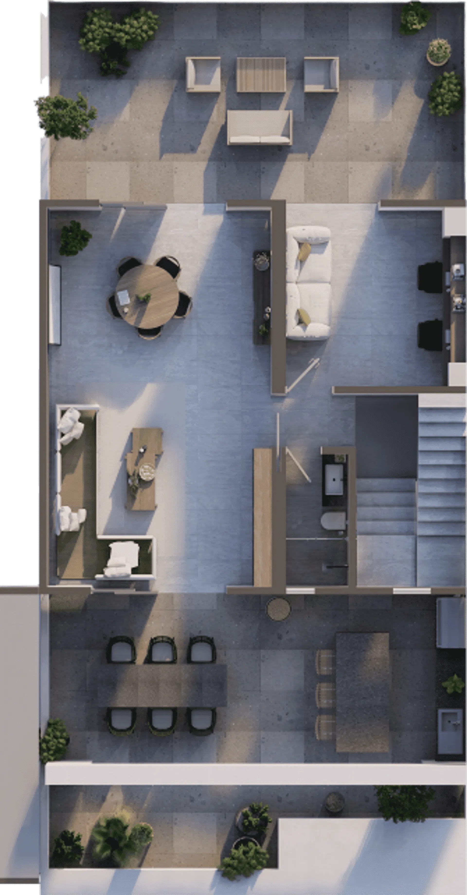 Los Nogales_Casas en Saltillo_casas_modelo_avellana_Rooftop